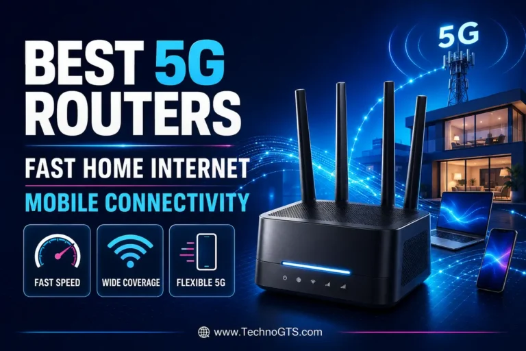 Best 5G routers for fast home internet and mobile connectivity with speed, coverage, and flexible 5G icons