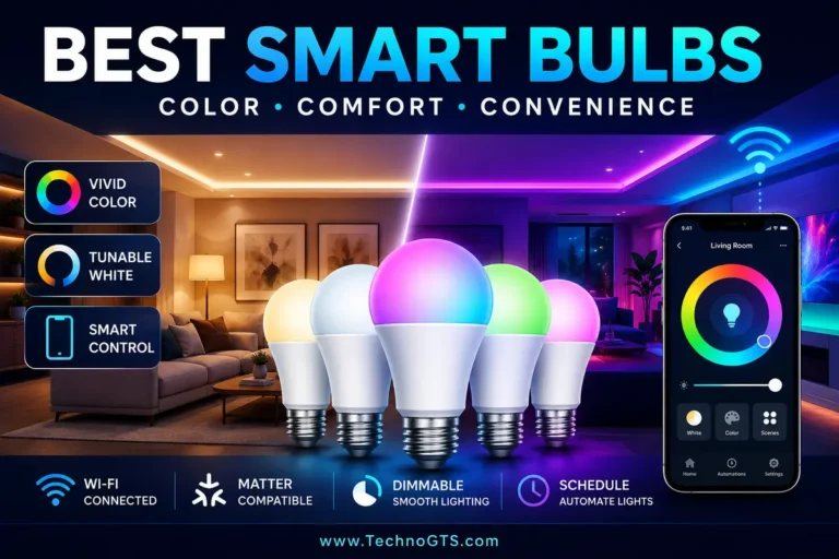 Best smart bulbs for vibrant color, tunable white comfort, Matter compatibility, and convenient app control